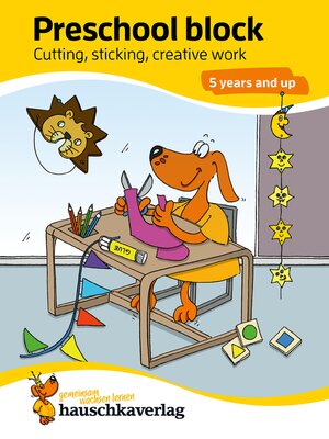 cover image of Preschool block--Cutting, sticking, creative work 5 years and up